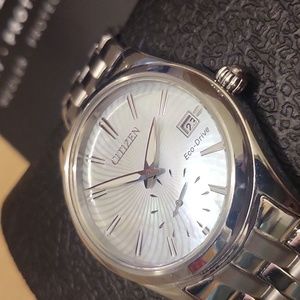 Citizen Solar Powered Mother of Pearl Eco-Drive Watch